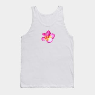 Swirly Plumeria Tank Top